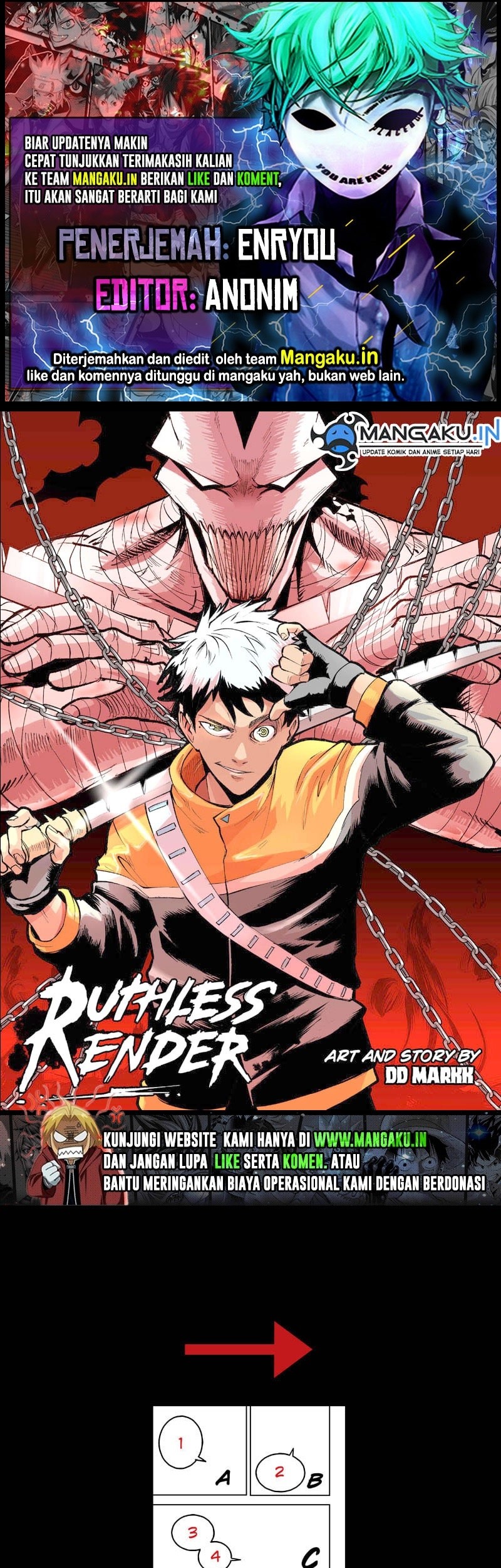 Baca Komik Ruthless Render Chapter 01.1 Gambar 1
