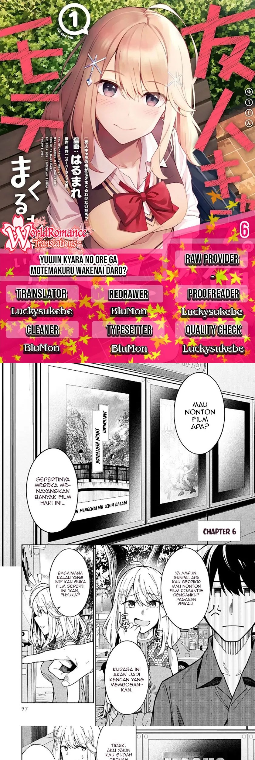 Baca Komik There’s No Way A Side Character Like Me Could Be Populer, Right?! Chapter 06 Gambar 1