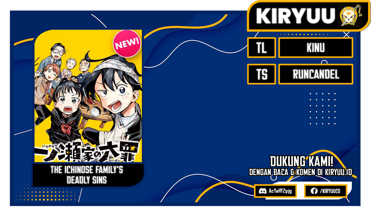 Baca Komik The Ichinose Family’s Deadly Sins Chapter 11 Gambar 1