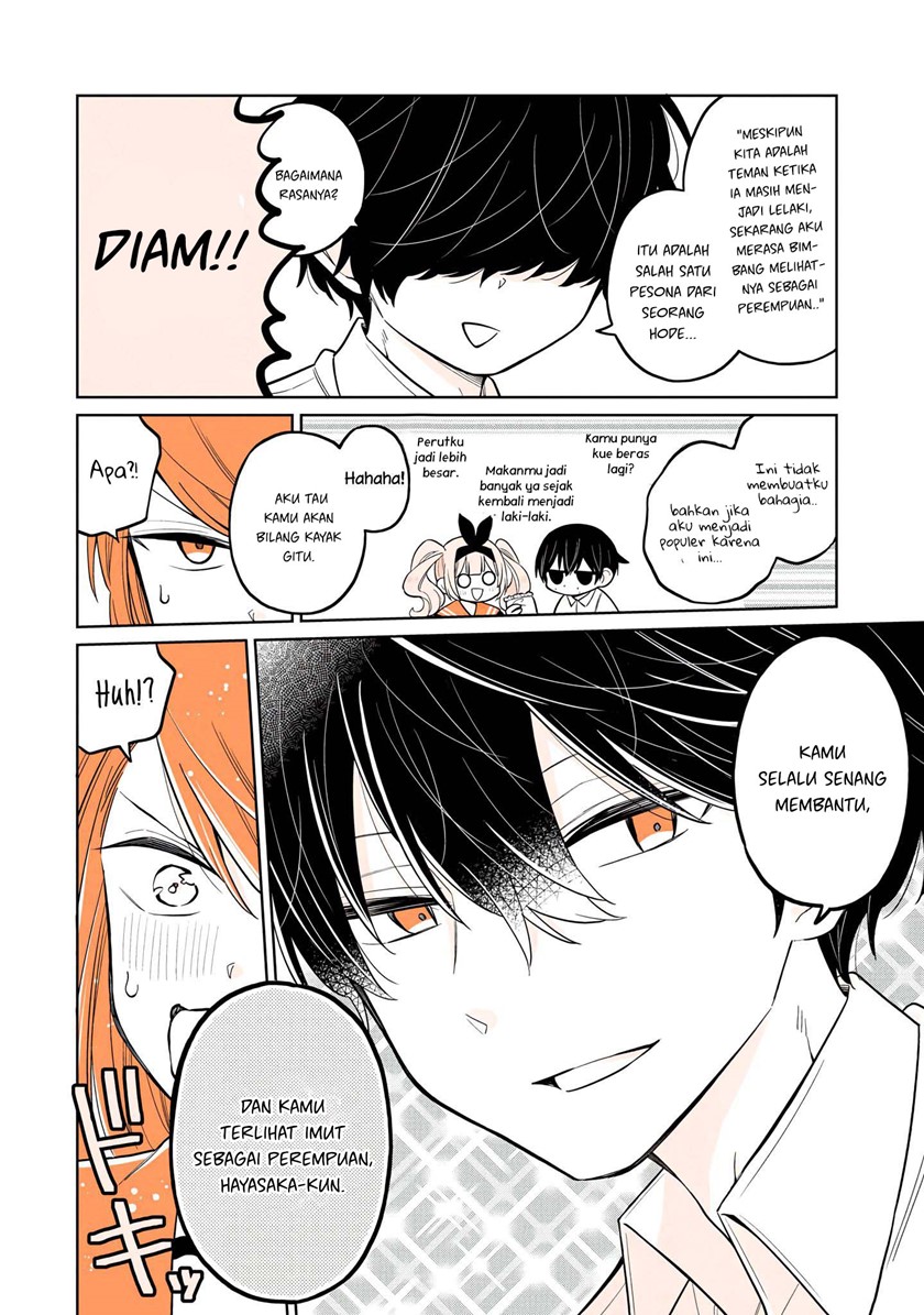 A Lazy Guy Woke Up as a Girl One Morning Chapter 15.2 Gambar 13