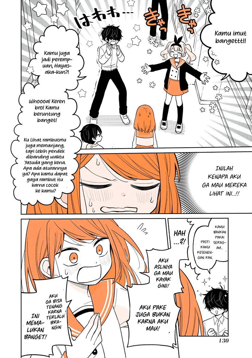 A Lazy Guy Woke Up as a Girl One Morning Chapter 15.2 Gambar 3
