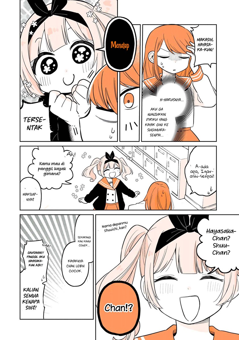 A Lazy Guy Woke Up as a Girl One Morning Chapter 15.2 Gambar 5