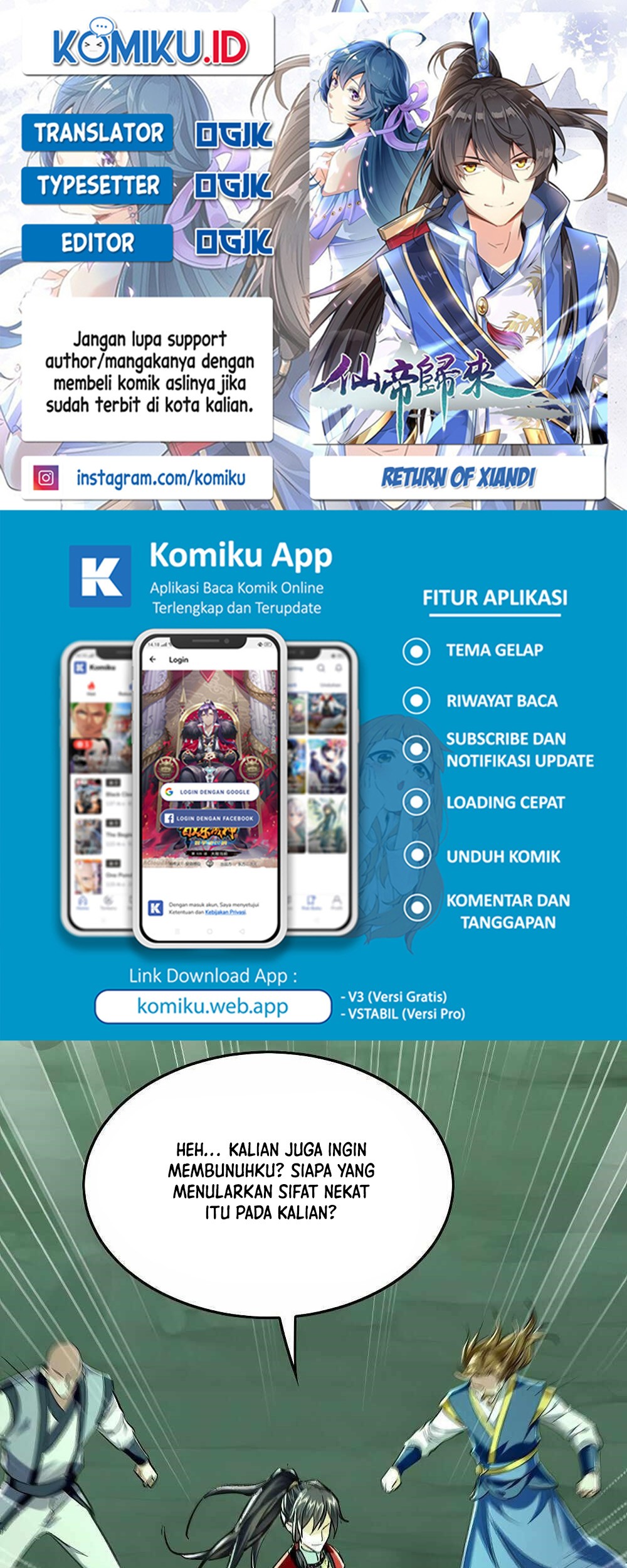 Baca Komik Return of Xiandi Chapter 370 Gambar 1