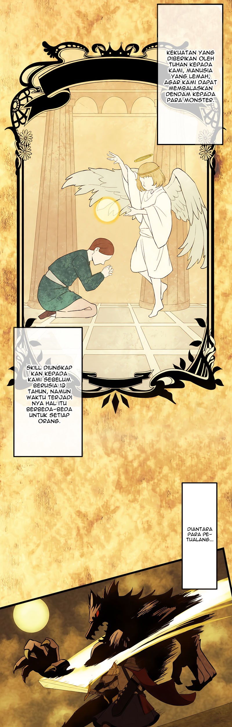 Undead King ~Teihen Bouken-sha, Mamono no Chikara de Shinka Musou~ Chapter 01 Gambar 4