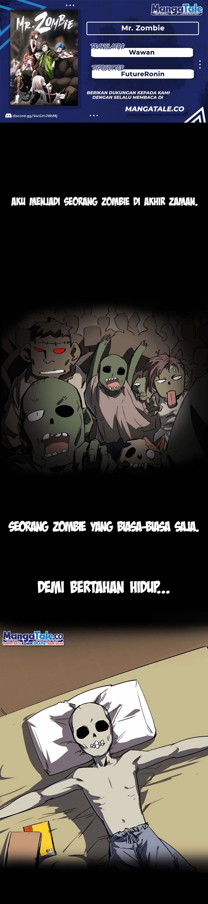 Baca Komik Mr. Zombie Chapter .1 - Prolog Gambar 1