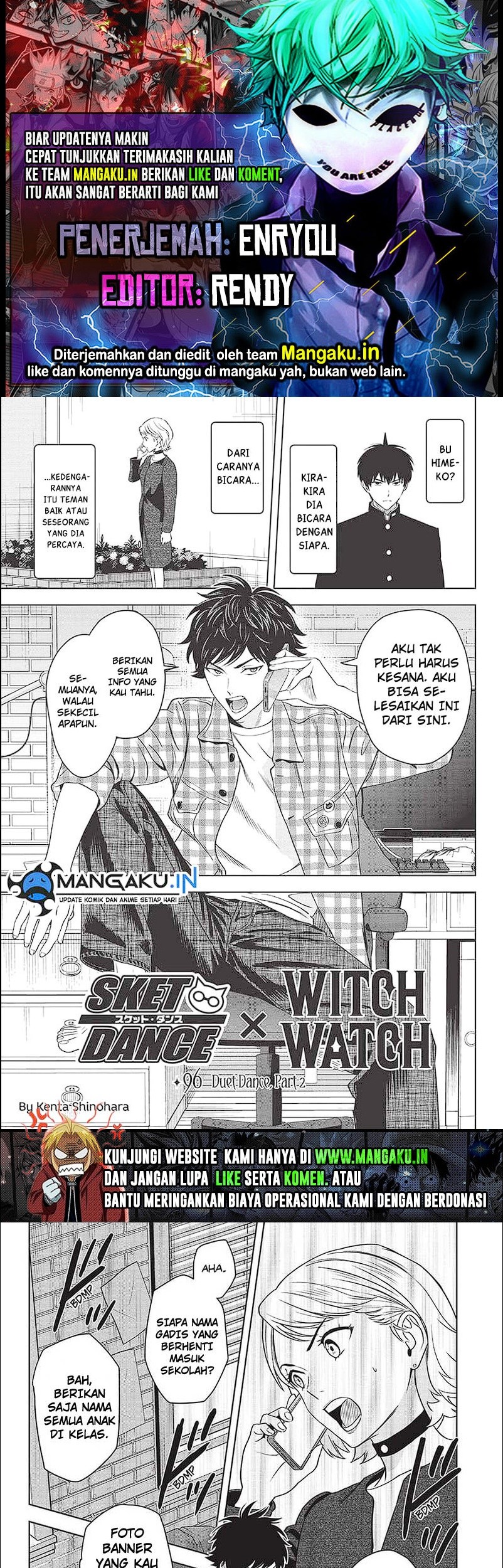 Baca Komik Witch Watch Chapter 96 Gambar 1