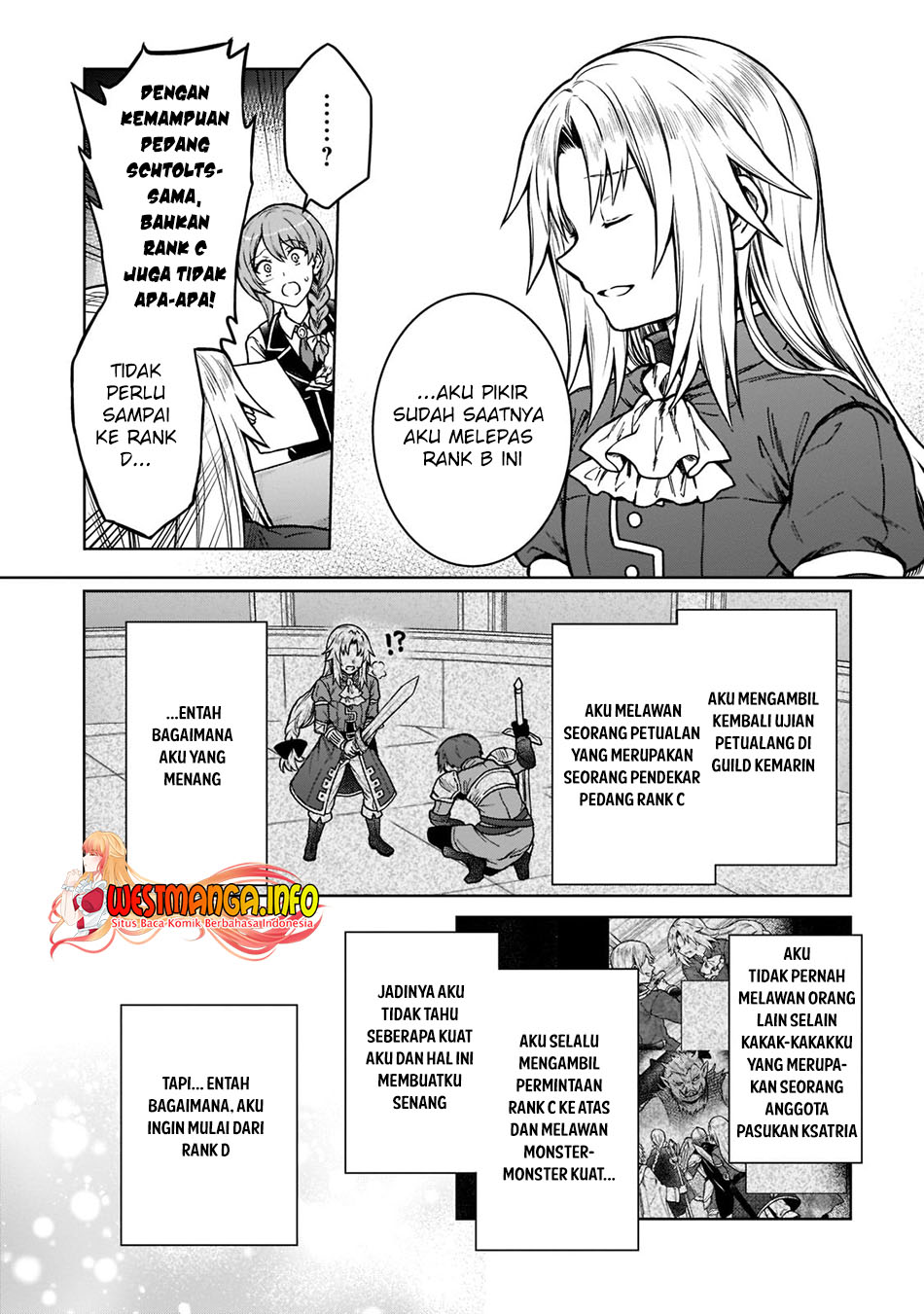 D Rank Adventurer Invited By A Brave Party, And The Stalking Princess Chapter 14 Gambar 17
