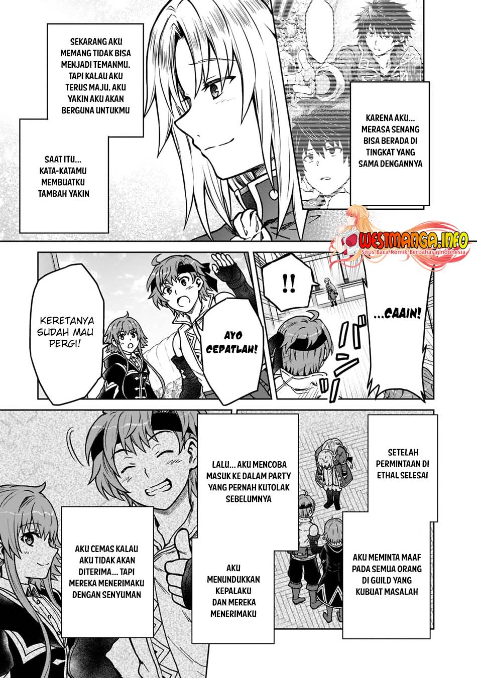 D Rank Adventurer Invited By A Brave Party, And The Stalking Princess Chapter 14 Gambar 18