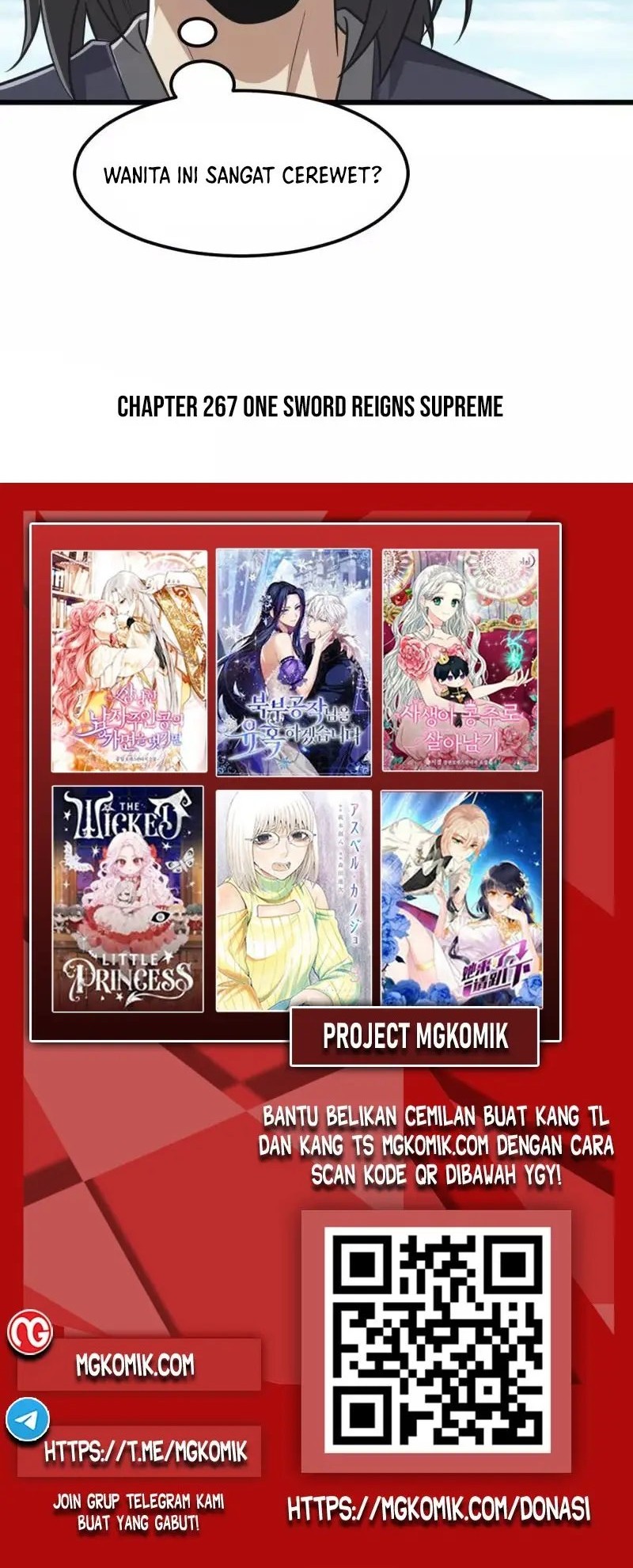 Domination One Sword Chapter 267 Gambar 24