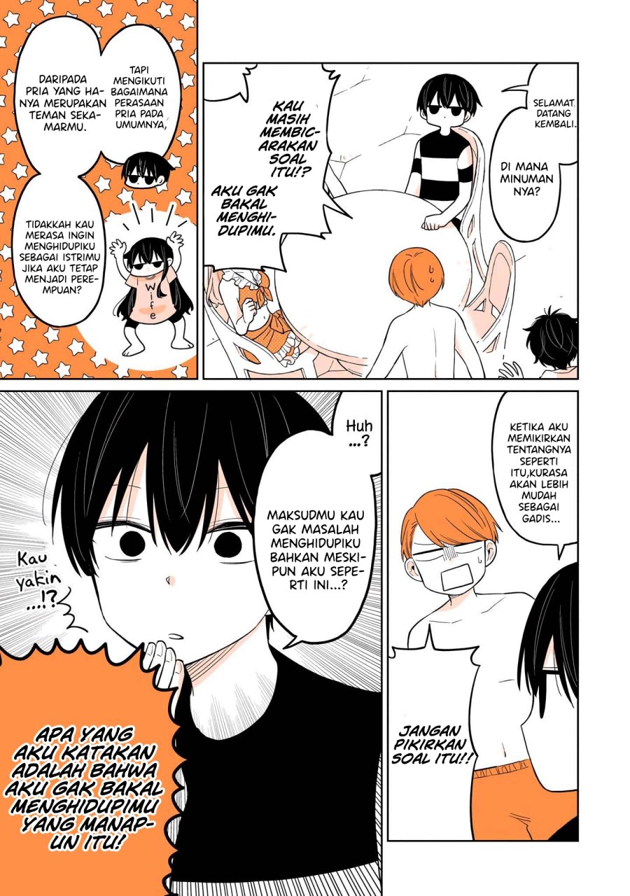 A Lazy Guy Woke Up as a Girl One Morning Chapter 16 Gambar 21