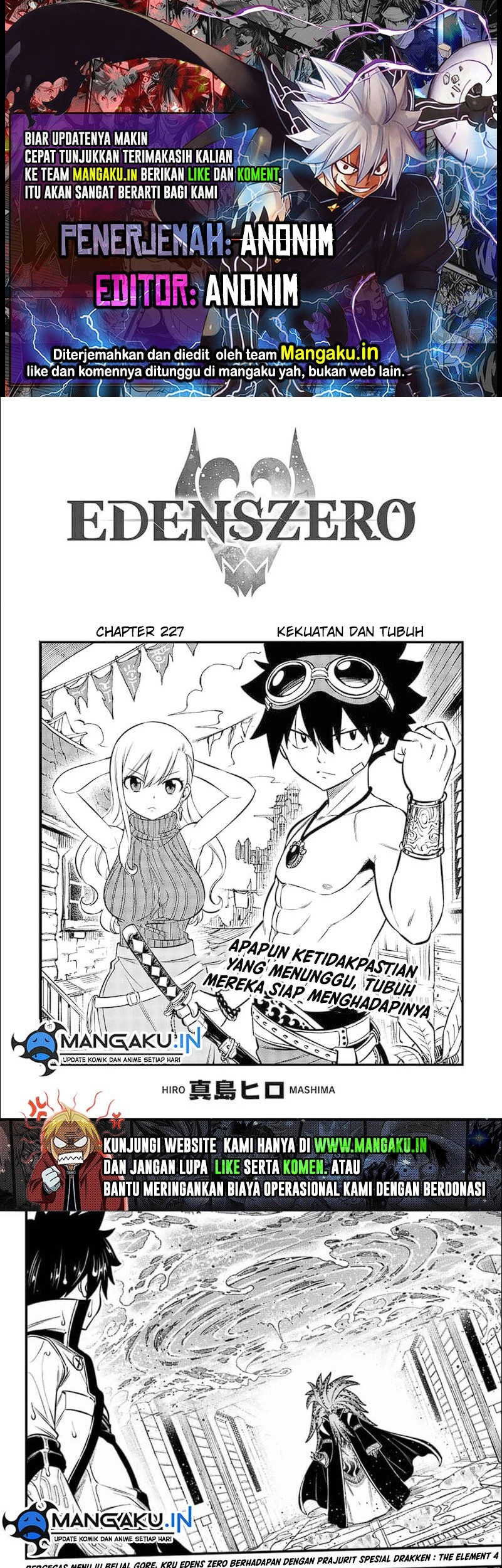 Baca Komik Eden's Zero Chapter 227 Gambar 1
