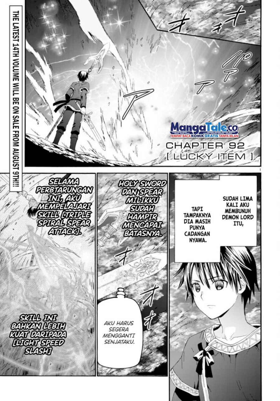 Baca  Death March kara Hajimaru Isekai Kyousoukyoku Chapter 92 Gambar 2