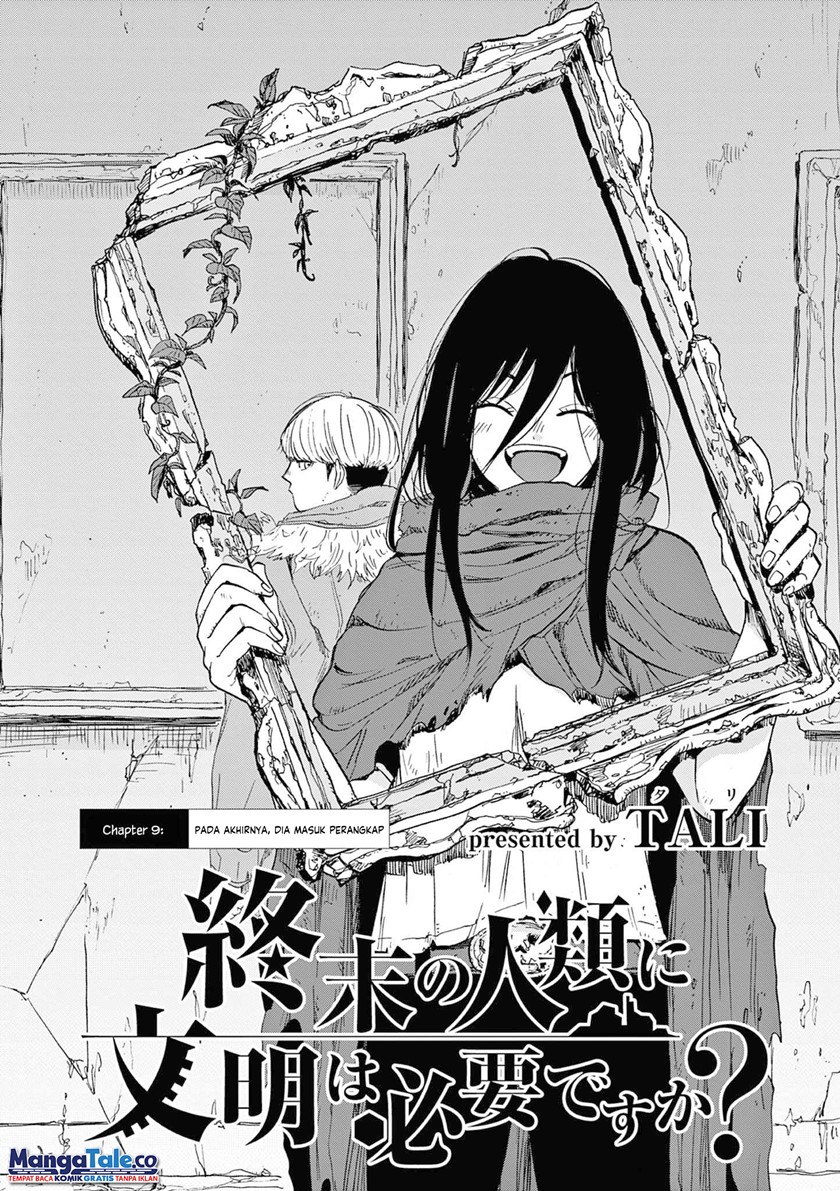 Baca Shuumatsu no Jinrui ni Bunmei wa Hitsuyou desu ka? Chapter 07 Gambar 2