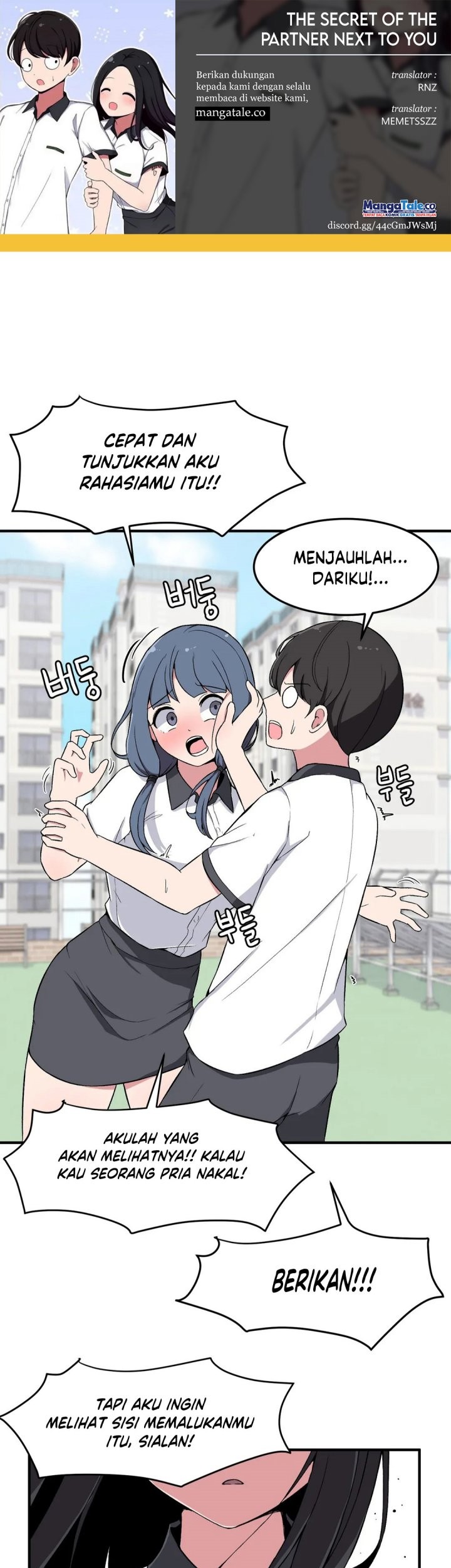 Baca Komik The Secret of the Partner Next to You Chapter 07 Gambar 1