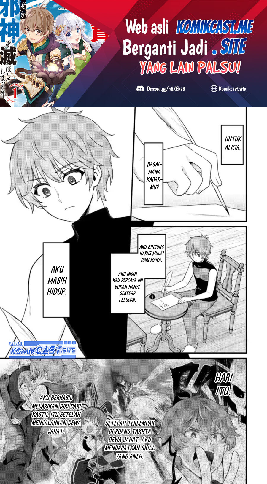 Baca Ikenie ni Natta Ore ga Nazeka Jashin wo Horoboshite Shimatta Ken Chapter 11 Gambar 2