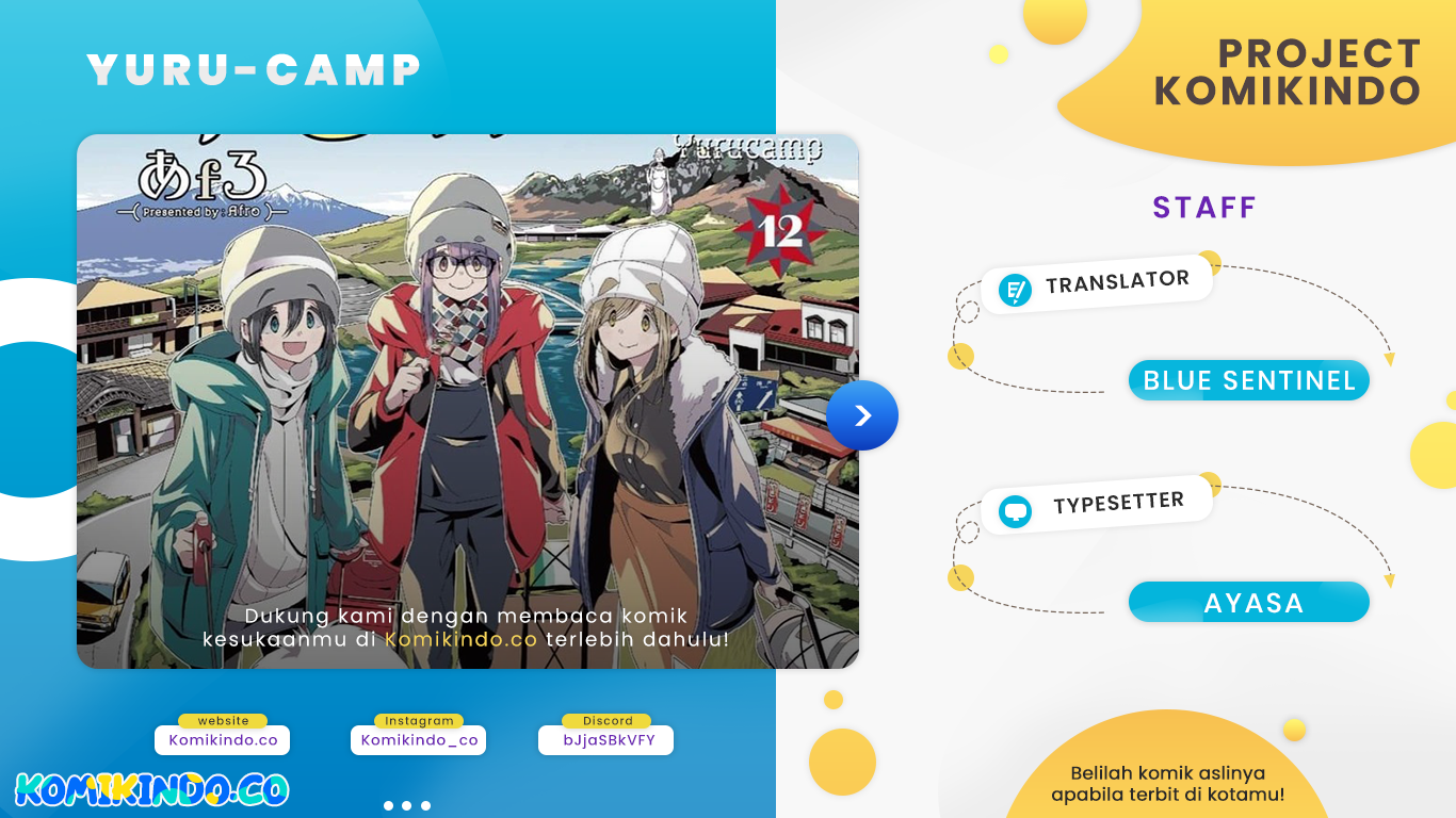Baca Komik Yuru-Camp Chapter 66 Gambar 1