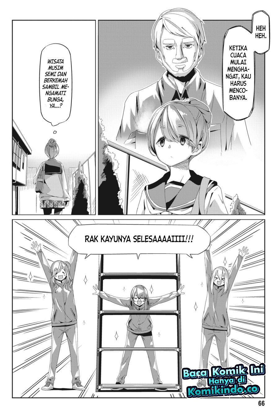 Yuru-Camp Chapter 66 Gambar 13