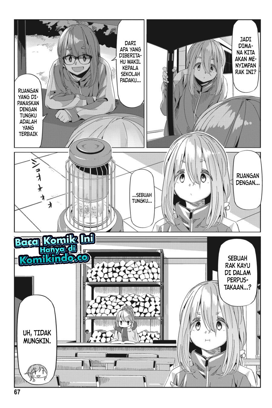 Yuru-Camp Chapter 66 Gambar 14
