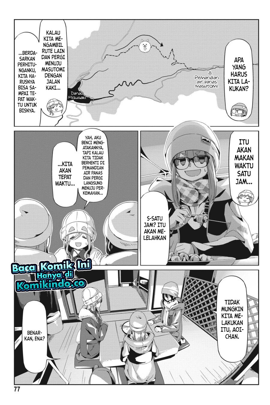 Yuru-Camp Chapter 66 Gambar 24