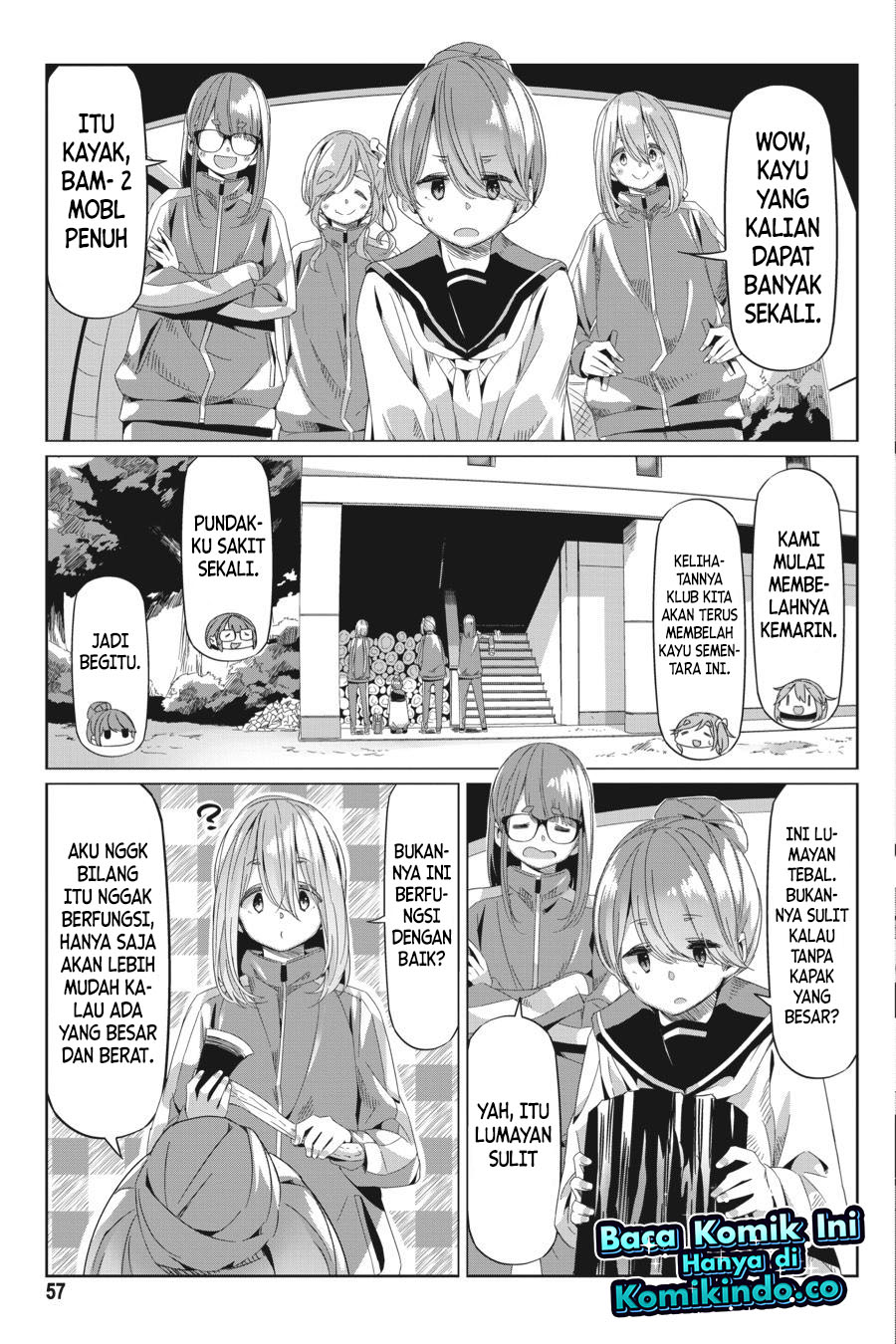 Yuru-Camp Chapter 66 Gambar 4