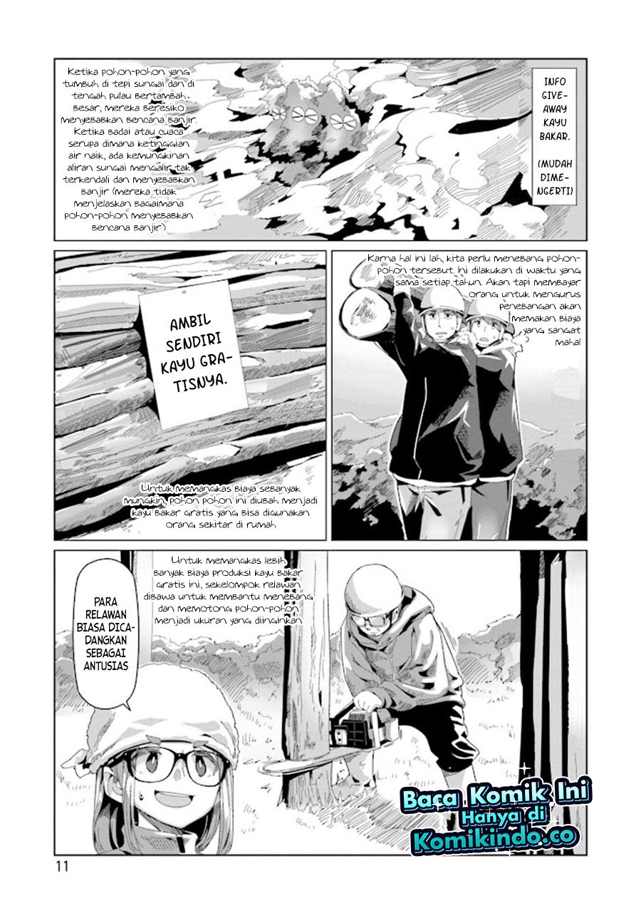 Yuru-Camp Chapter 64 Gambar 14