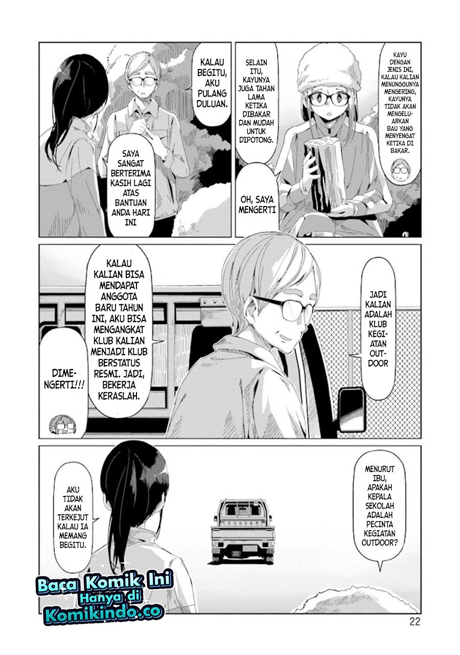 Yuru-Camp Chapter 64 Gambar 25