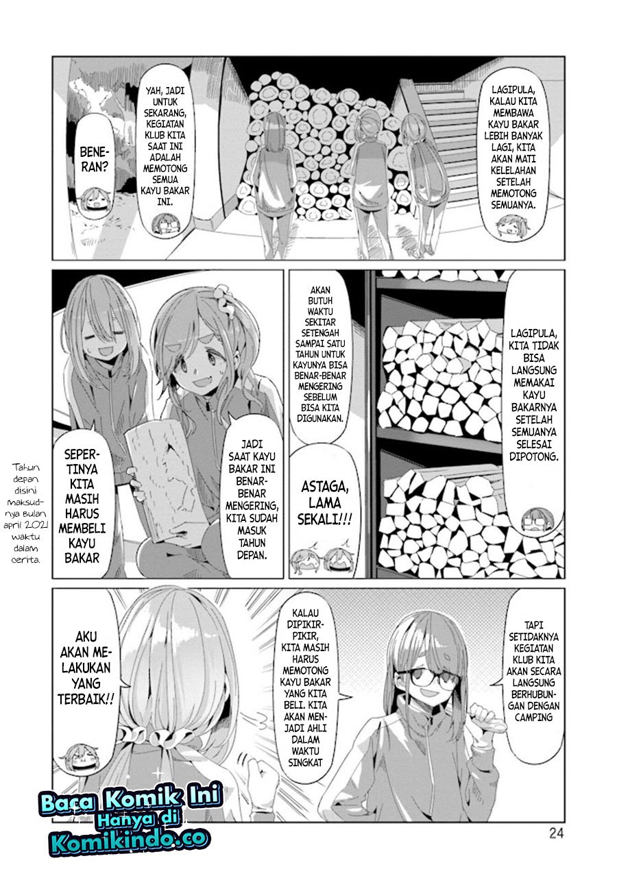 Yuru-Camp Chapter 64 Gambar 27