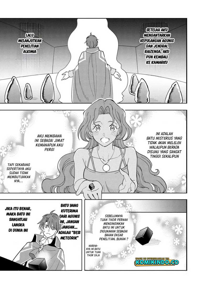 Souzou Renkinjutsushi wa Jiyuu wo Ouka suru: Kokyou wo Tsuihou saretara, Maou no Ohizamoto de Chouzetsu Kouka no Magic Item Tsukuri-houdai ni Narimashita Chapter 09.4 Gambar 9