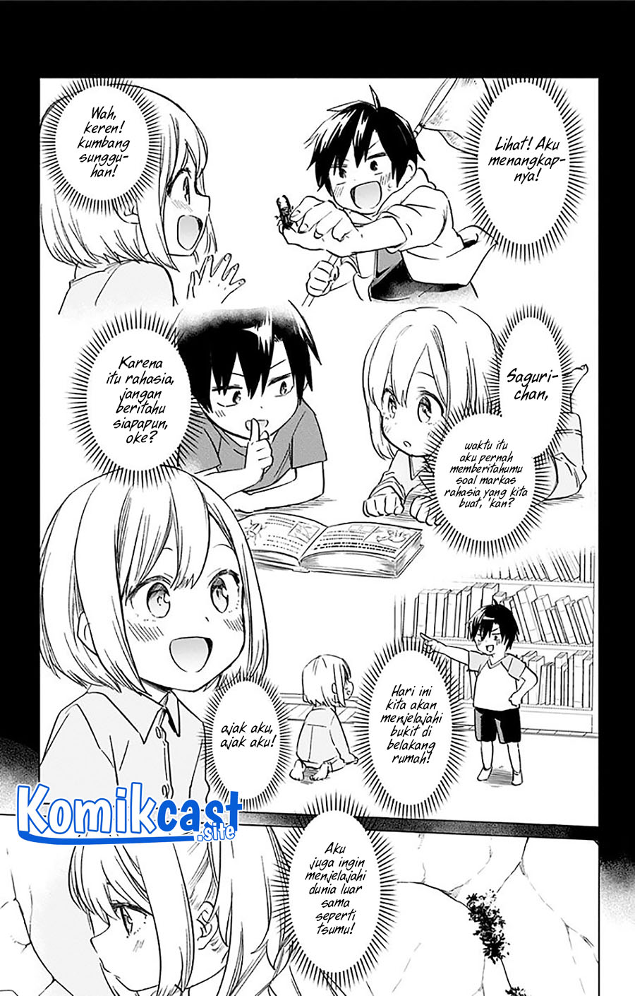 Saguri-chan Tankentai Chapter 35 Gambar 8