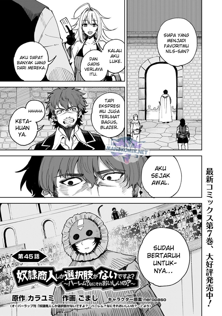 Baca  Dorei Shounin shika Sentakushi ga nai desu yo? ~Harem? Nani sore oishii no?~ Chapter 45 Gambar 2