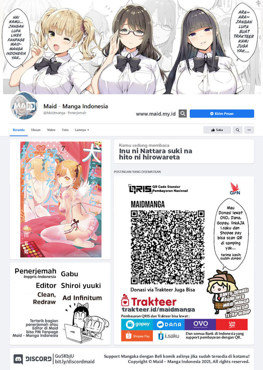 Baca  Inu ni Nattara Suki na Hito ni Hirowareta Chapter 41 Gambar 2