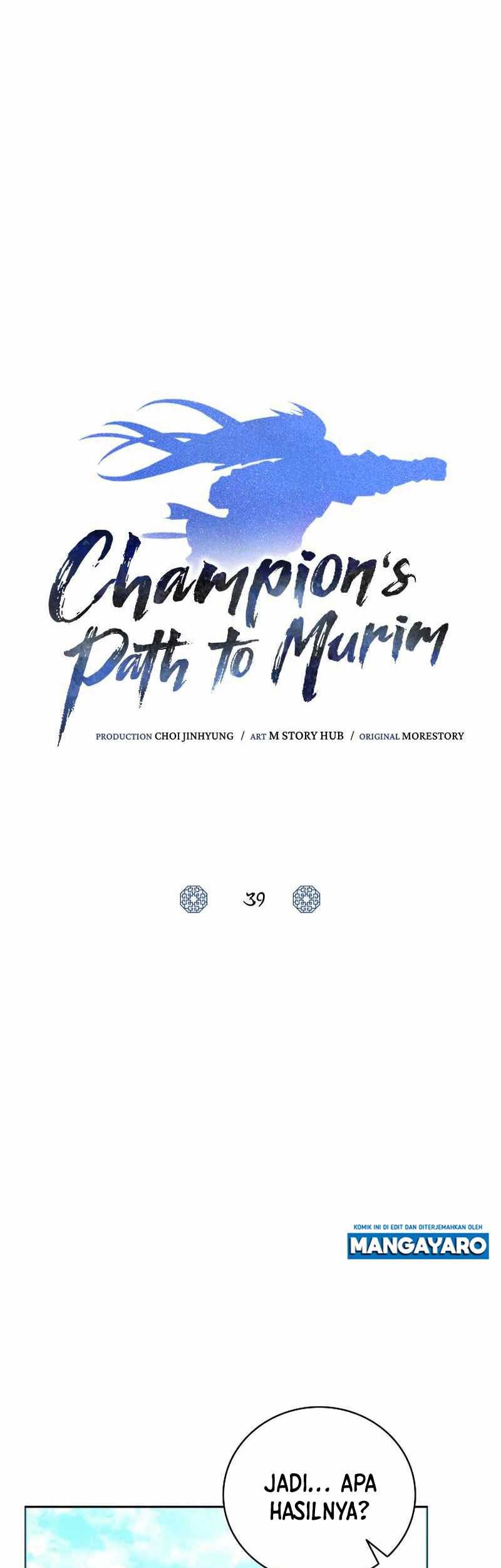 Champion’s Path to Murim Chapter 39 Gambar 22