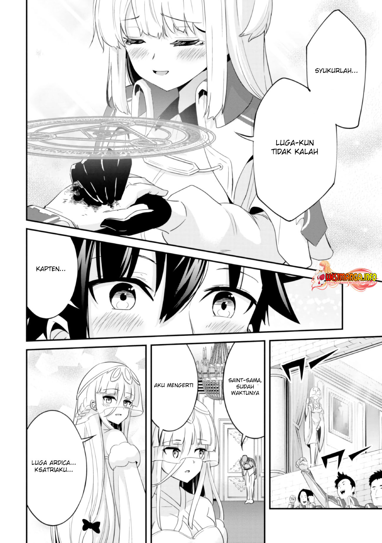 Seikishi ni Natta kedo Danchou no Oppai ga Sugosugite Kokoro ga Kiyomerarenai Chapter 10 Gambar 15