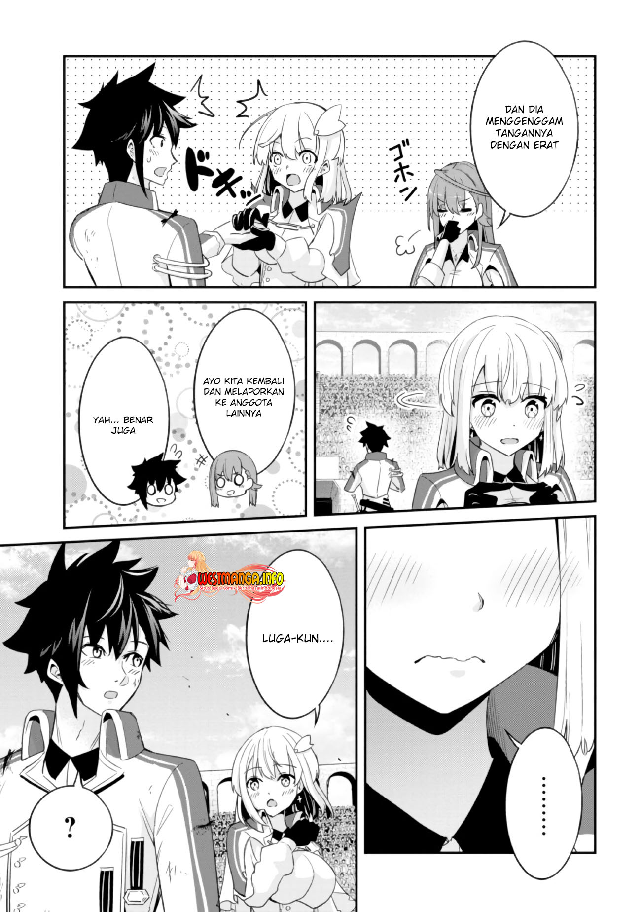 Seikishi ni Natta kedo Danchou no Oppai ga Sugosugite Kokoro ga Kiyomerarenai Chapter 10 Gambar 16