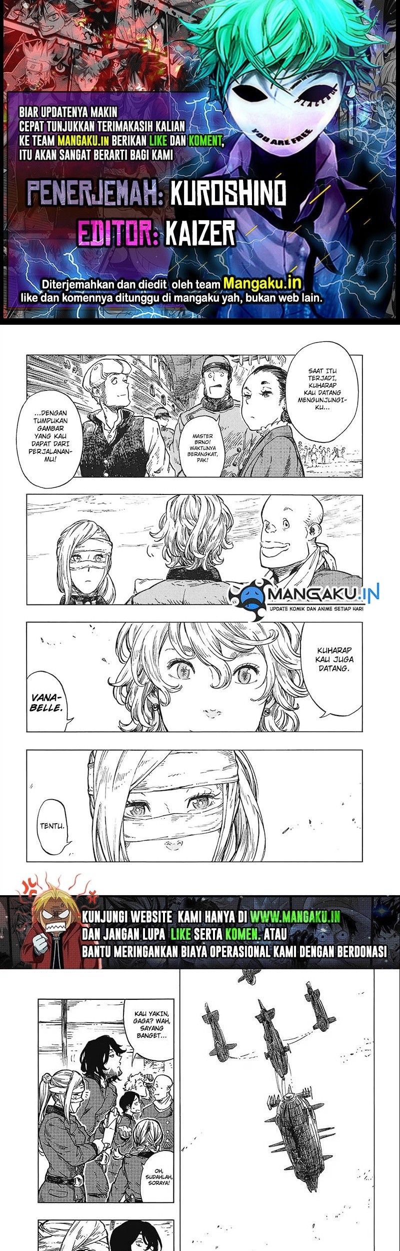 Baca Komik Kuutei Dragons Chapter 25.2 Gambar 1