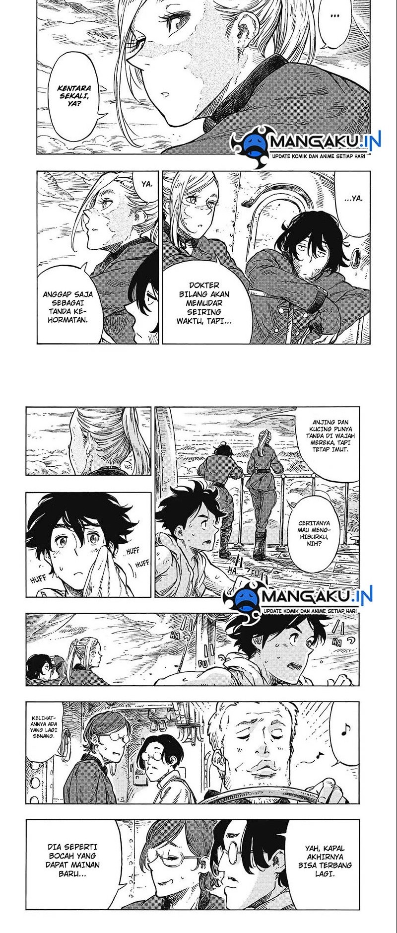 Kuutei Dragons Chapter 25.2 Gambar 4