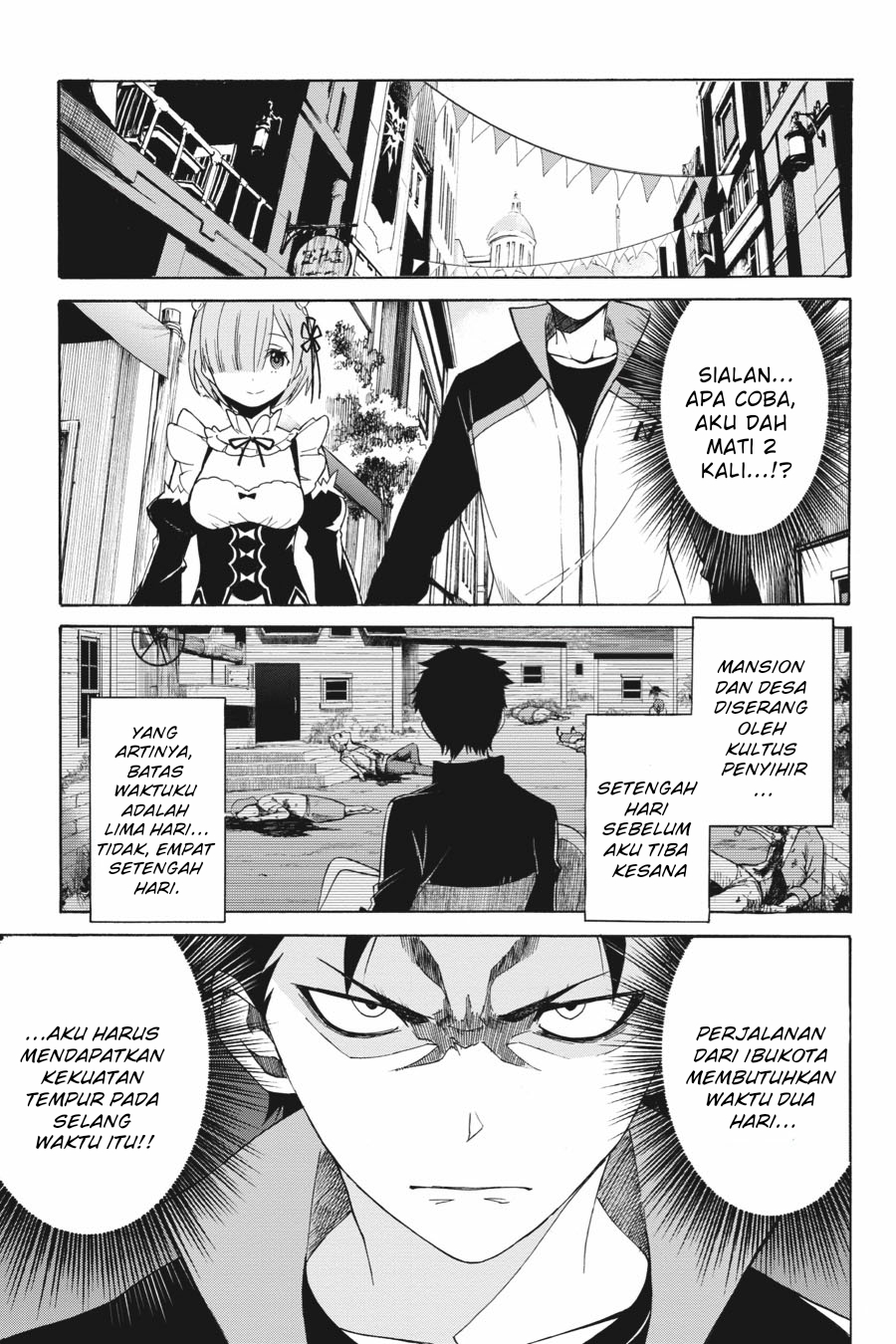 Baca Komik Re:Zero Kara Hajimeru Isekai Seikatsu – Daisanshou – Truth of Zero Chapter 16 Gambar 1