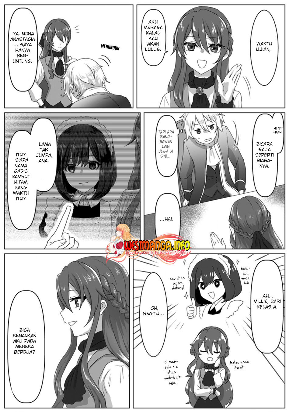 Mahou Gakuen No Daizai Majutsushi Chapter 4.1 Gambar 8