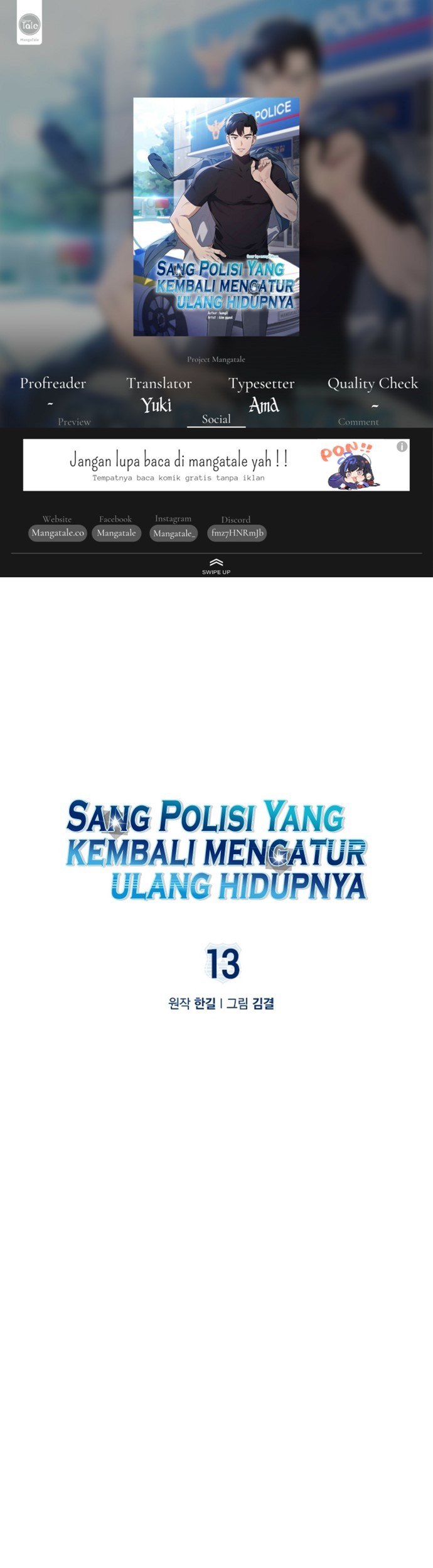 Baca Komik Reset Life of Regression Police Chapter 13 Gambar 1