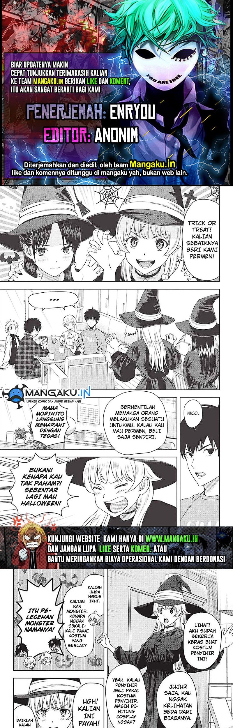 Baca Komik Witch Watch Chapter 97 Gambar 1