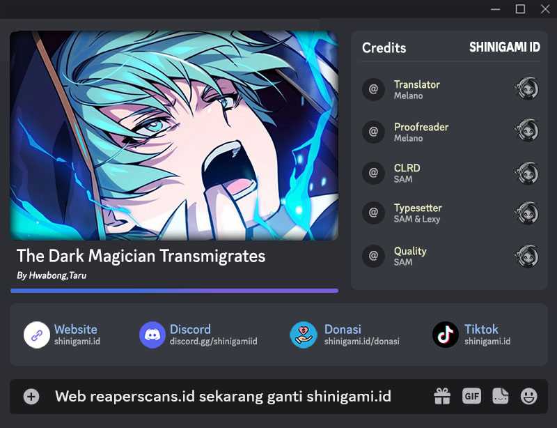 Baca Komik The Dark Magician Transmigrates After 66666 Years Chapter 77 Gambar 1