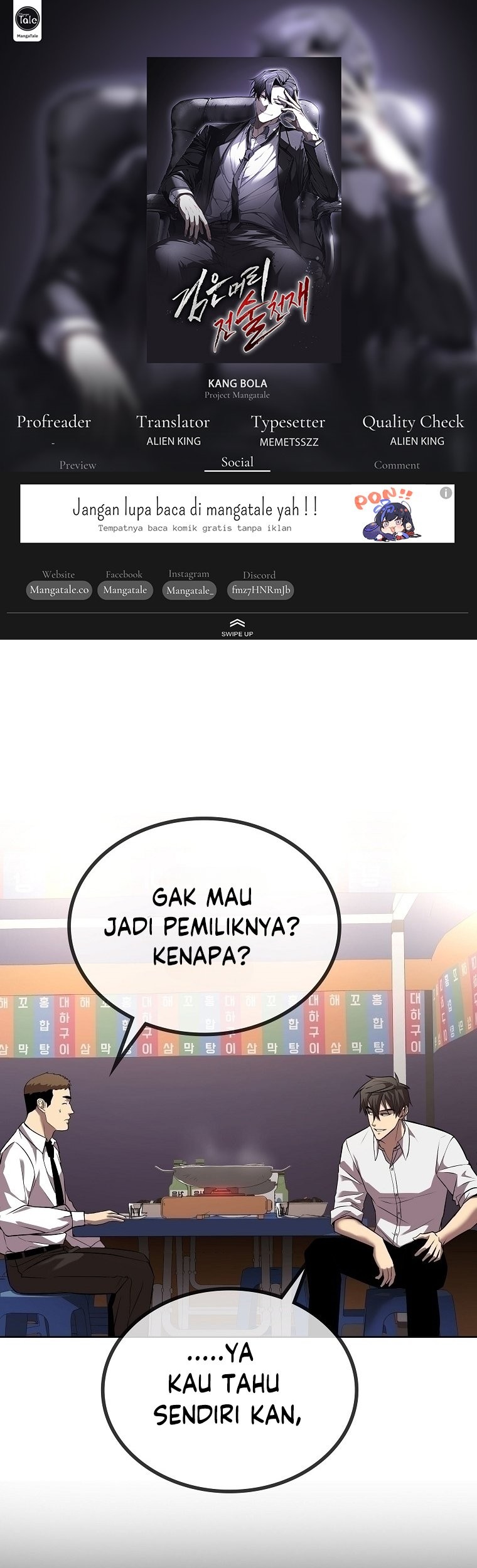 Baca Komik Dark Haired Tactical Genius Chapter 04 Gambar 1