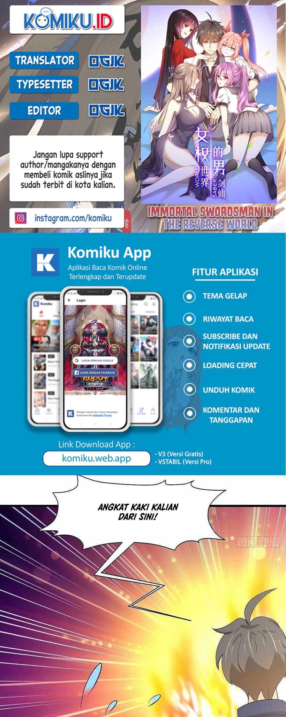 Baca Komik Immortal Swordsman in The Reverse World Chapter 370 Gambar 1