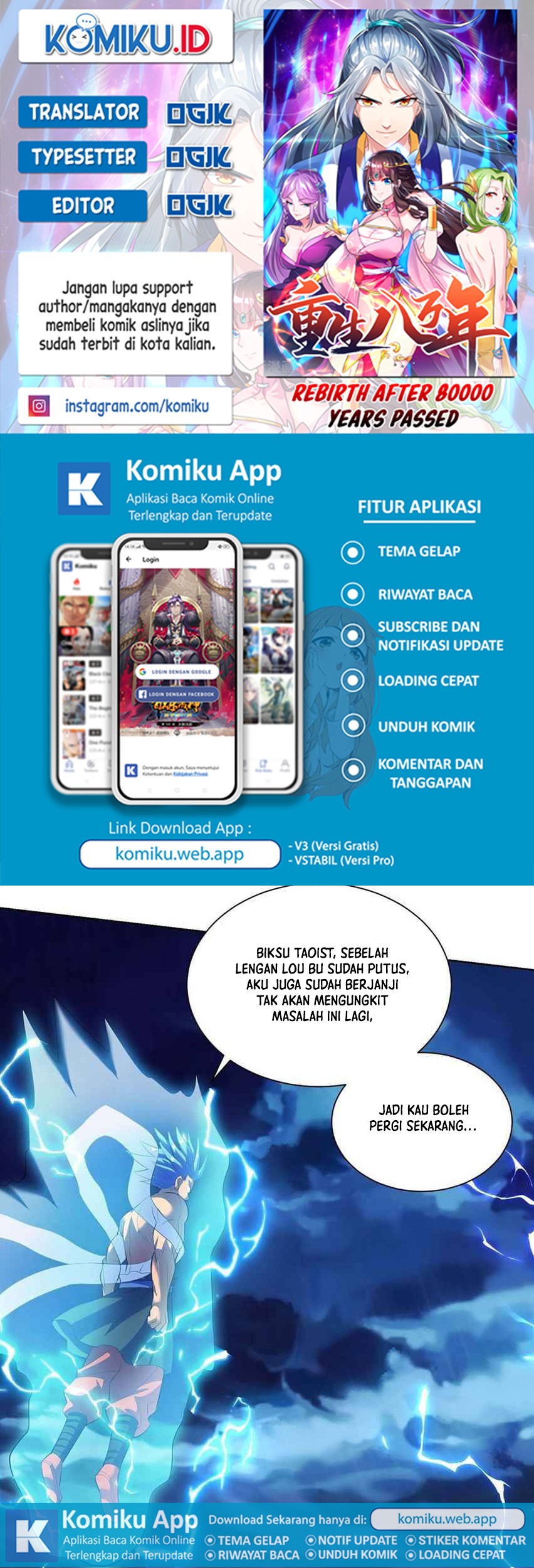 Baca Komik Rebirth After 80.000 Years Passed Chapter 265 Gambar 1