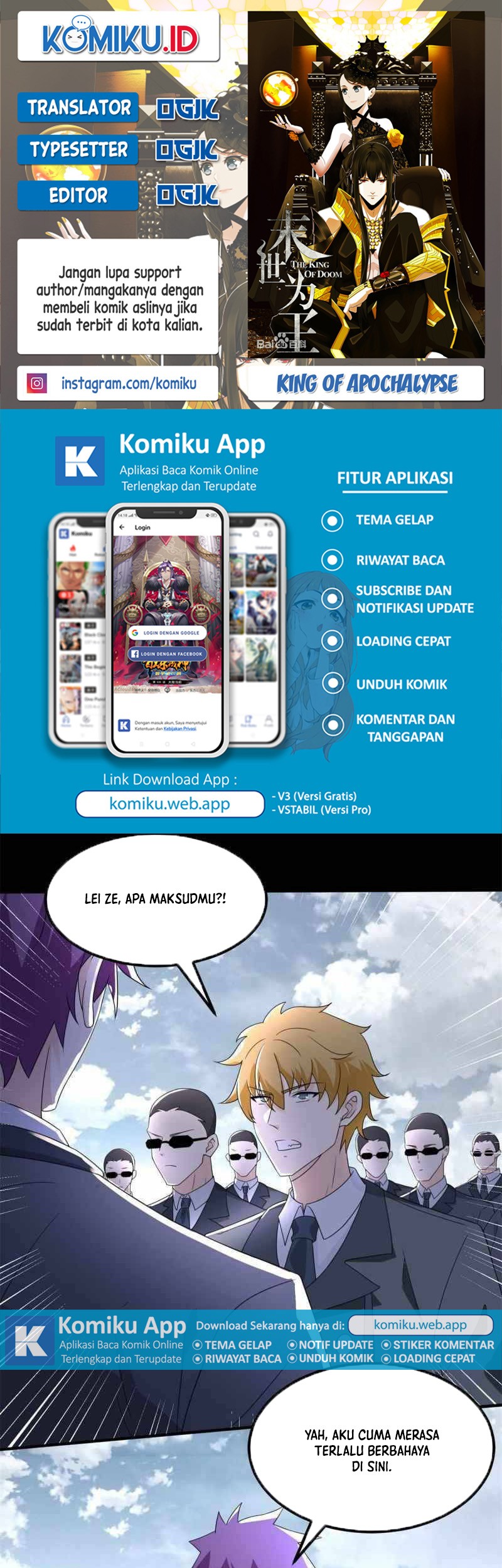 Baca Komik King of Apocalypse Chapter 447 Gambar 1