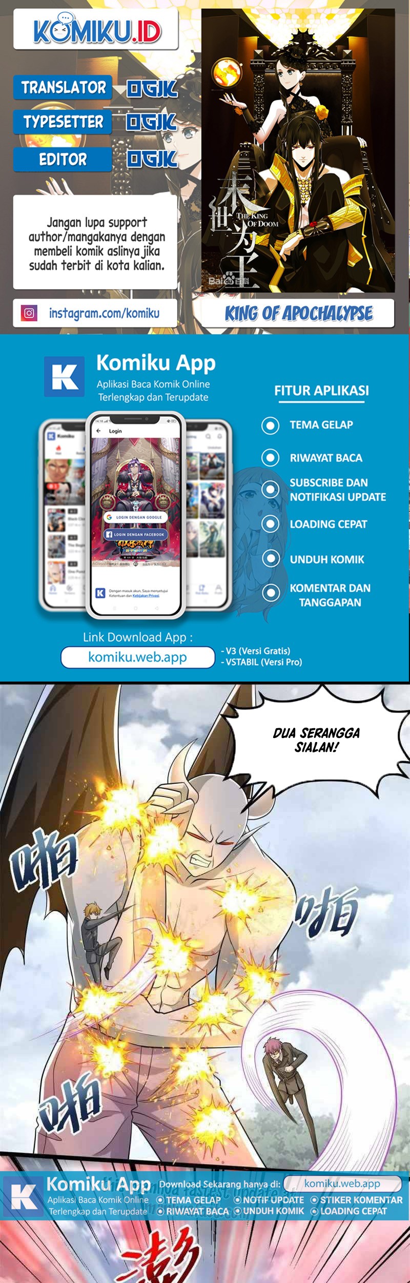Baca Komik King of Apocalypse Chapter 449 Gambar 1