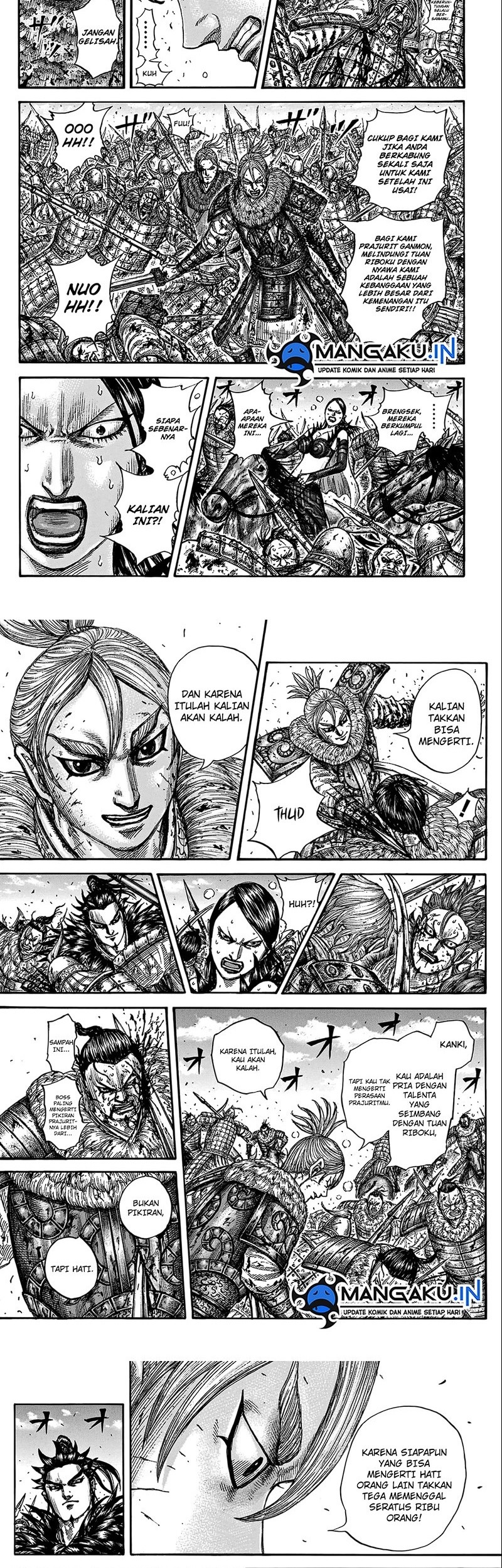 Kingdom Chapter 747 Gambar 9