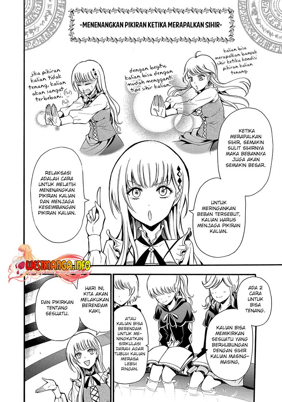 Assistant Teacher In a Magical Girls School Chapter 12.3 Bahasa Indonesi 12