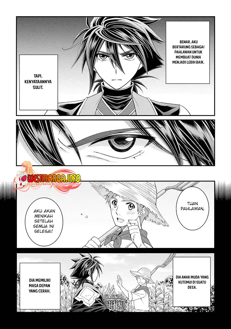 Shikkoku tsukai no saikyo yusha nakama zen’in ni uragira retanode saikyo no mamono Chapter 46 Gambar 4