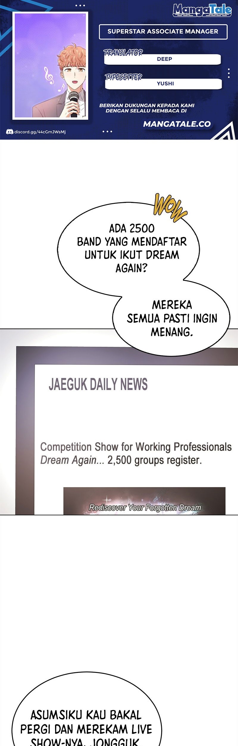 Baca Komik Superstar Associate Manager Chapter 15 Gambar 1